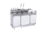 La Rosa L-45160 60" Ice Cream Dipping Cabinet with Syrup Rail