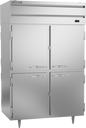 Beverage-Air PRD2HC-1AHS 52 1/8" 2 Section Solid Door Pass-Thru Refrigerator