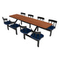 Plymold JURE008DEQU 96" Indoor Cluster Seating Unit