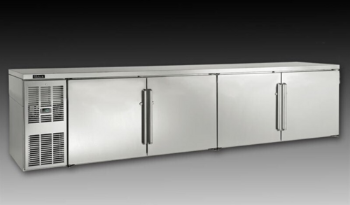 Perlick BBSLP108 108" Solid Door Back Bar Cooler