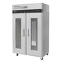 Turbo Air M3H47-2-G 51 3/4" 2 Section Heated Holding Cabinet