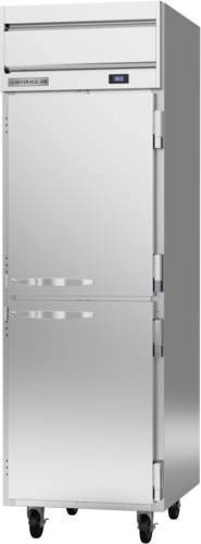 Beverage-Air HRS1HC-1HS 26" 1 Section Solid Door Reach-In Refrigerator
