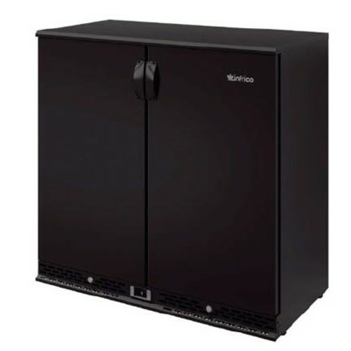 Infrico IMD-ERV25SD 35 1/2" Solid Door Back Bar Cooler