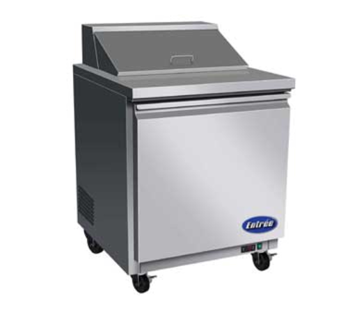 Entree S29-MT-HC 28 7/8" Mega Top Sandwich / Salad Prep Table