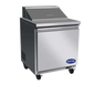 Entree S29-MT-HC 28 7/8" Mega Top Sandwich / Salad Prep Table