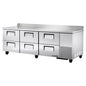 True TWT-93D-6-HC 93 1/4" 6 Drawer Worktop Refrigerator