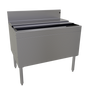 Glastender IBB-36-CP10-ED 36" Underbar Ice Bin / Cocktail Station