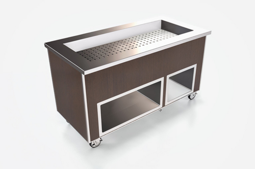 Low Temp Industries SPC-IC-SS/LP-20-05-74 74 3/8" Serving Counter
