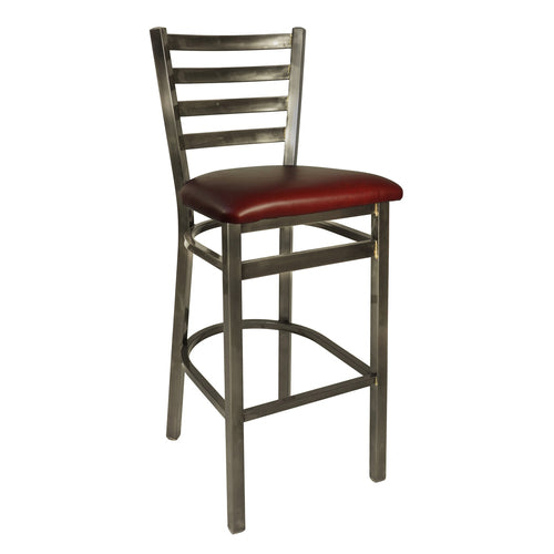 BFM Seating 2160B-CL GR1 17" Barstool