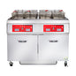Vulcan 4ER50DF 62" (4) 50 lb Electric Fryer Battery