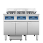 Atosa AEFF-50-3T 51" (4) 50 lb Electric Fryer Battery