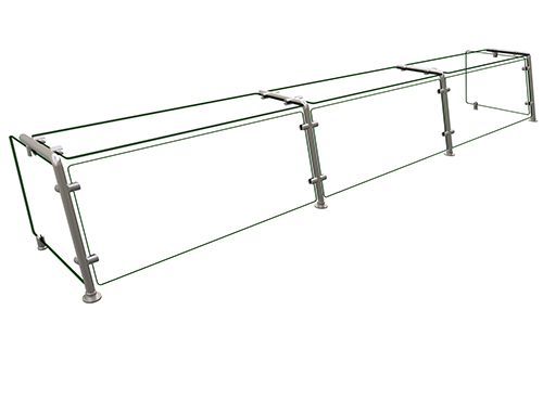 Hatco EP21-10818 108" Sneeze Guard