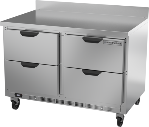 Beverage-Air WTRD48AHC-4 48" 4 Drawer Worktop Refrigerator