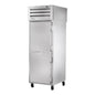True STA1RPT-1S-1G-HC 27 1/2" 1 Section Solid & Glass Door Pass-Thru Refrigerator