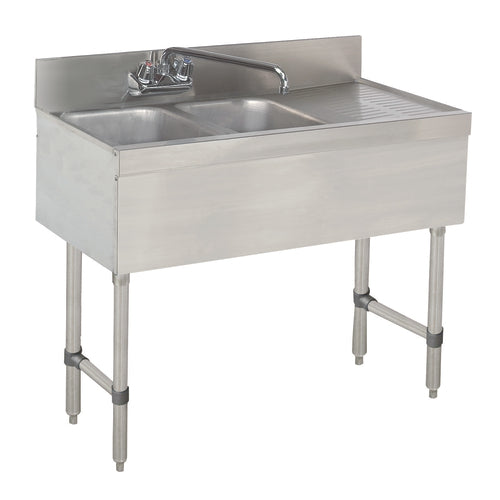 Advance Tabco SLB-32L-X 36" Underbar Sink