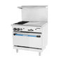 Turbo Air TARG-24G2B 36" 2 Burner Gas Restaurant Range