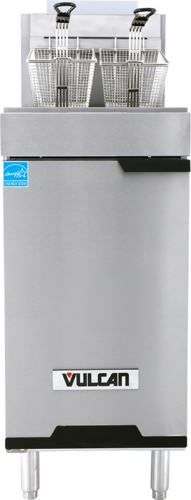 Vulcan 1VEG35M 15 1/2" 35 lb Gas Floor Fryer