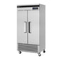 Turbo Air TSR-35SD-N6 39 1/2" 2 Section Solid Door Reach-In Refrigerator