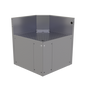 Glastender CIR-19/19-N 19" Underbar Add-On Unit