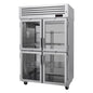Turbo Air PRO-50-4H-G 51 3/4" 2 Section Heated Holding Cabinet