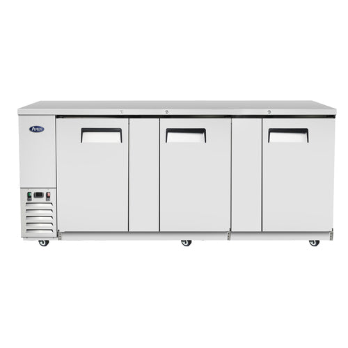 Atosa MBB90GR 89 1/4" Solid Door Back Bar Cooler