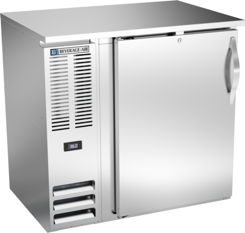Beverage-Air BBN36HC-S 36" Solid Door Back Bar Cooler