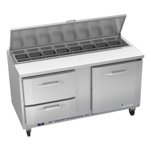 Victory VSPD60HC-16-2 60" Sandwich / Salad Prep Table