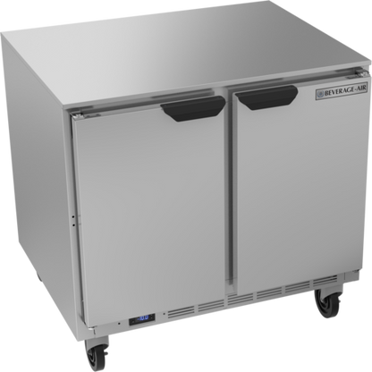 Beverage-Air UCF36AHC 36" Solid Door Undercounter Freezer