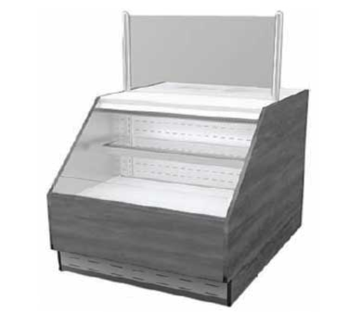 RPI SCRFC60R-SSI 60" Open Air Merchandiser