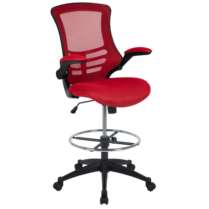 Flash Furniture BL-X-5M-D-RED-GG 24 1/2" Dining Chair
