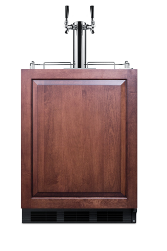 Summit SBC58BLBIADAIFTWINCFB 23 5/8" Cold Brew / Nitro Dispenser