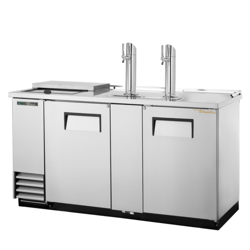 True TDD-3CT-S-HC 69 1/8" Draft Beer Cooler