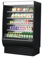 Turbo Air TOM-48DXB-SP(-A)-N 48" Open Air Merchandiser