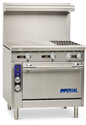 Imperial IHR-2HT-2-C 36" 2 Burner Gas Heavy Duty Range