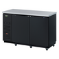 Turbo Air TBB-2SBD-N6 58 3/4" Solid Door Back Bar Cooler