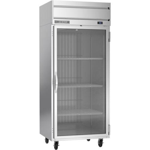 Beverage-Air HR1WHC-1G 35" 1 Section Glass Door Reach-In Refrigerator