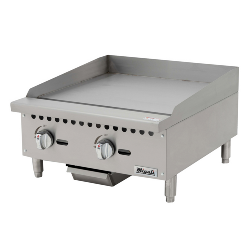 Migali C-G24 24" Gas Countertop Griddle