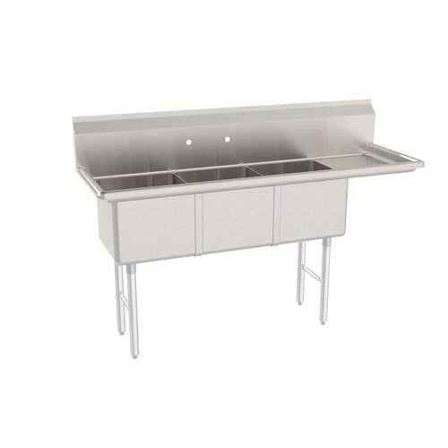 GSW SE15153R 63 3/8" Compartment Sink