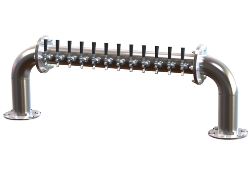 Perlick 4066-6R 38 1/8" Draft Beer Tower