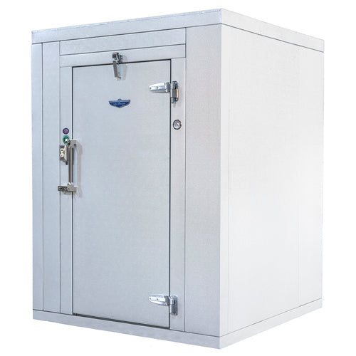 U.S. Cooler FI610FL.PA85 70 1/2" 8' x 8' Indoor Walk-In Freezer with Floor, Remote Refrigeration