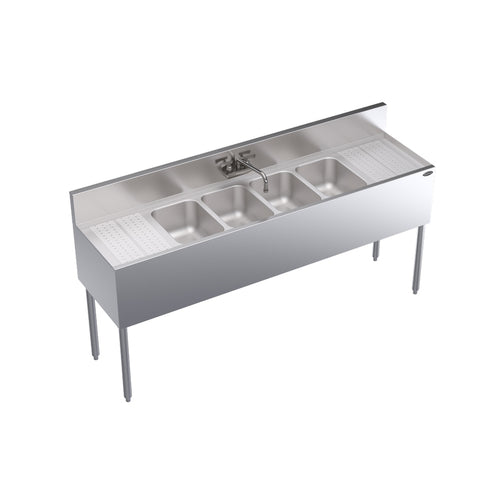 Krowne KR19-64C 72" Underbar Sink