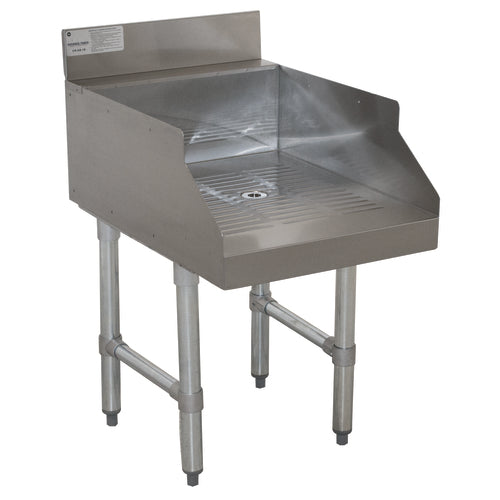 Advance Tabco CR-GS-18 18" Underbar Drainboard