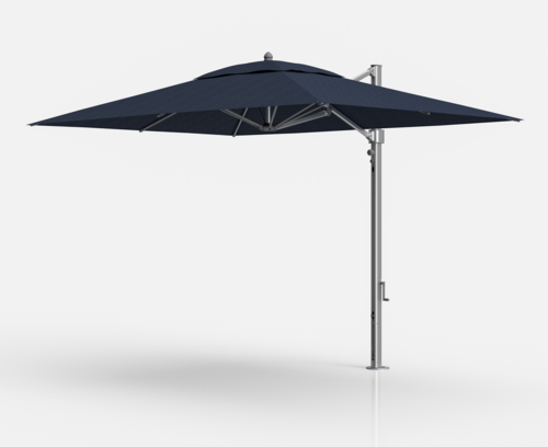 Plantation Prestige 9085F-01 GRA 132" Patio Umbrella