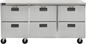 Traulsen CLUC-72R-DW 72 1/4" Undercounter Refrigerator