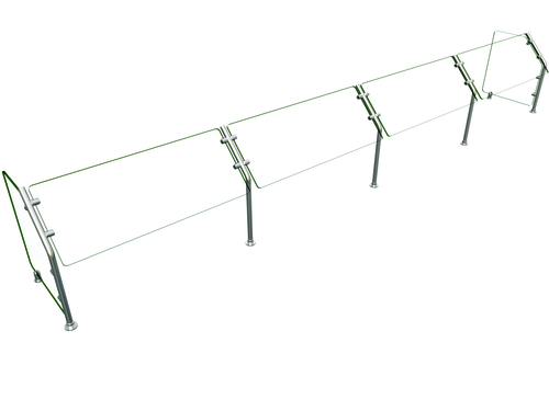Hatco ES31-144" Sneeze Guard