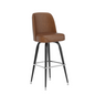 Flash Furniture XU-F-125-WBRN-GG 16 1/2" Barstool