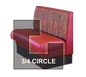 DM Seating DBS-486-34 Booth