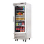 Everest EBGR1 27" 1 Section Glass Door Reach-In Refrigerator