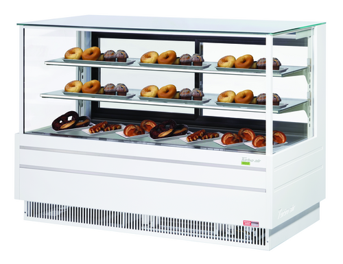 Turbo Air TCGB-72UF-DR-W(B) 72 1/2" Bakery Display Case
