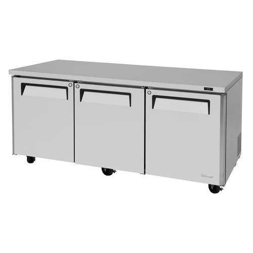 Turbo Air MUR-72-N 72 5/8" Solid Door Undercounter Refrigerator